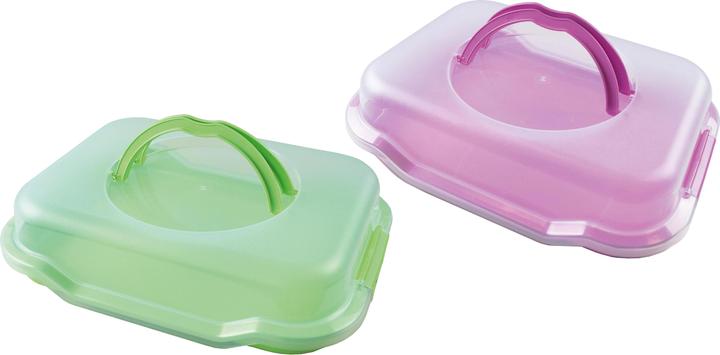 Produktbild GIES Kuchenbutler 45x38x9,5cm farbig sortiert