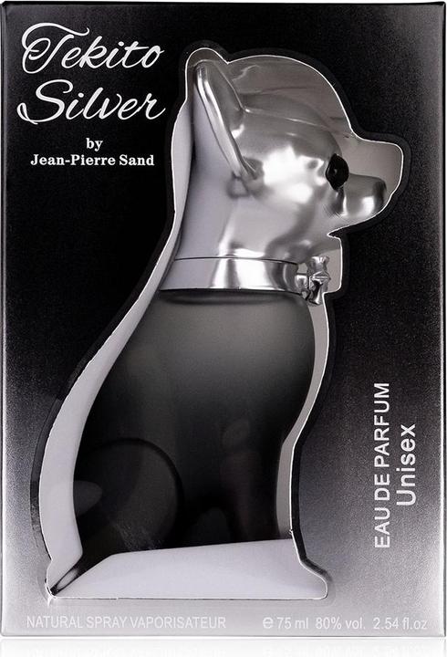 Produktbild Accentra Eau de Parfum für Frauen und Männer Tekito Silver in Hunde-Form (Eau de Parfum, 75 ml)