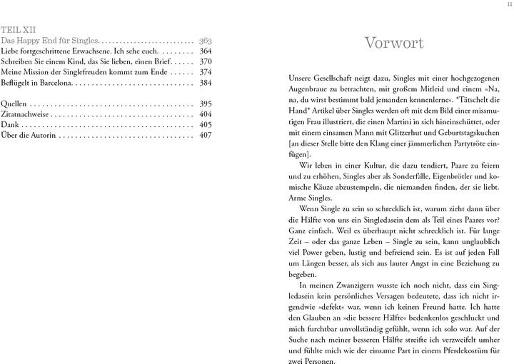 Produktbild Vom unerwarteten Vergnügen, Single zu sein (Deutsch, Catherine Gray, 2021)