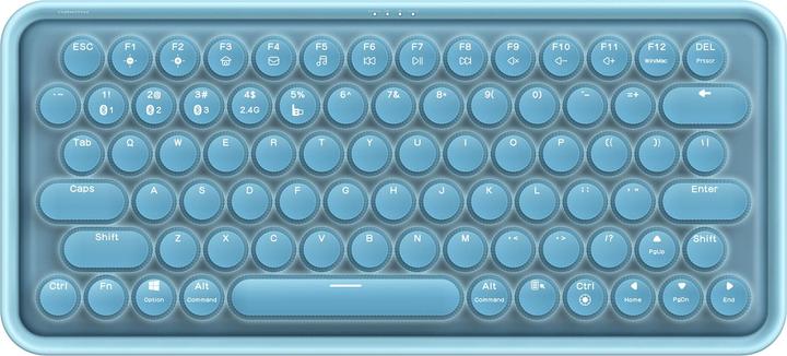 Actual product image Rapoo Mechanical multi-mode keyboard Ralemo Pre 5, DE layout, blue (DE, Wireless)