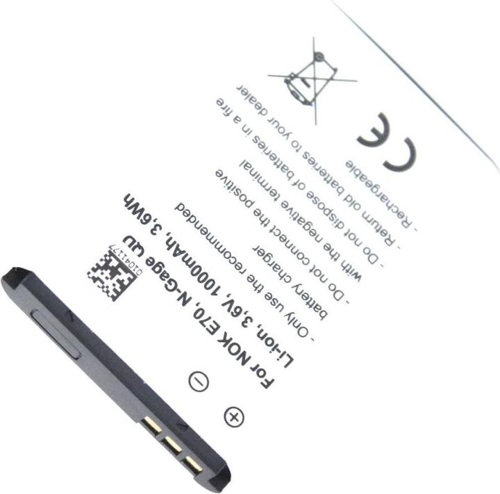 Produktbild AGI FONO 3 - Batterie/Akku - Pink - Lithium-Ion (Li-Ion) - 900 mAh - 3,7 V - 54 mm