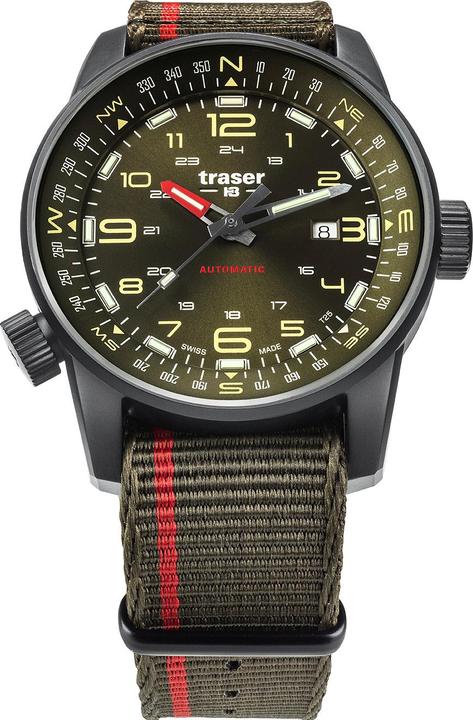 Image du produit Traser H3 110456 P68 Pathfinder automatique 46mm 10ATM (Montre analogique, 46 mm)