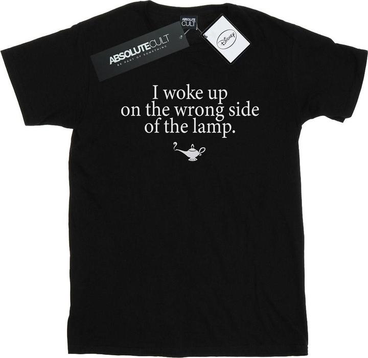 Actual product image Disney Womens/Ladies Aladdin Wrong Side Of The Lamp Cotton Boyfriend T-Shirt (S)