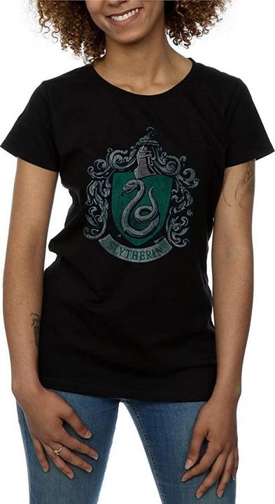 Actual product image Womens/Ladies Slytherin Cotton T-Shirt (XL)