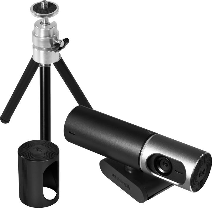 Actual product image Streamplify CAM PRO 4K Webcam - black (8.50 Mpx)