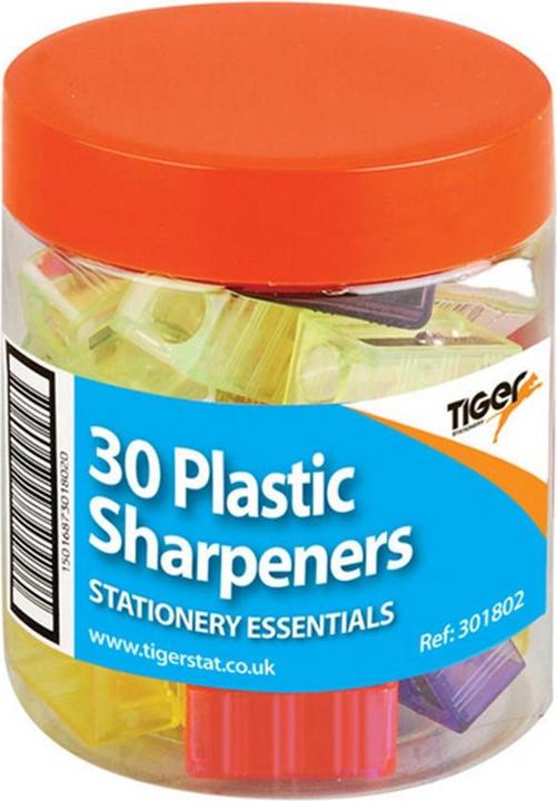 Actual product image Tiger Stationery Pencil sharpener 30-pack