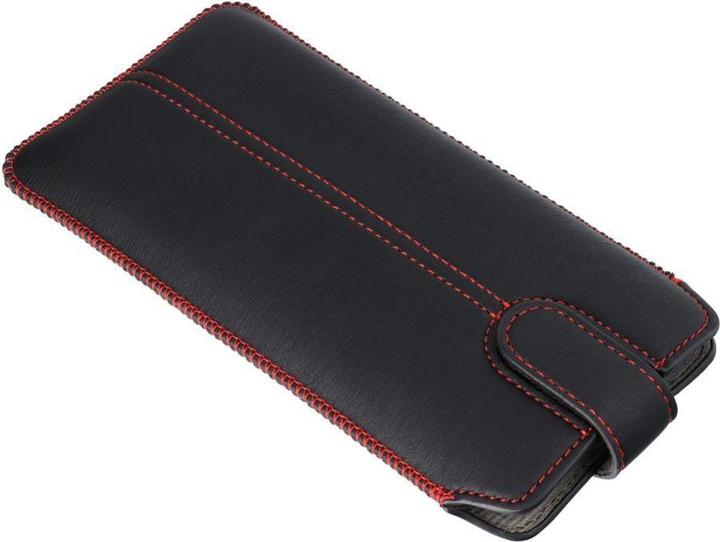 Produktbild Forcell Other OEM Pocket Universal Case Ultra Slim M4 - for Samsung I9100 Galaxy S2/i9000/S8600 Wave 3 black (Samsung S8600 Wave 3, Samsung Galaxy S i9000)