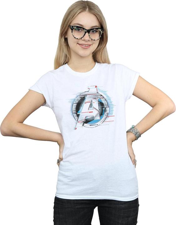 Immagine prodotto Avengers Endgame Team Tech Logo Maglietta Donna (S)