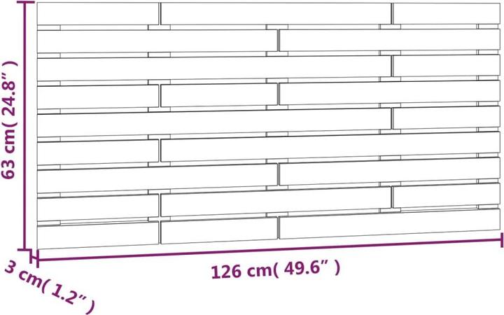 Immagine prodotto VidaXL Oksiutka (126 x 3 x 91,5 cm)