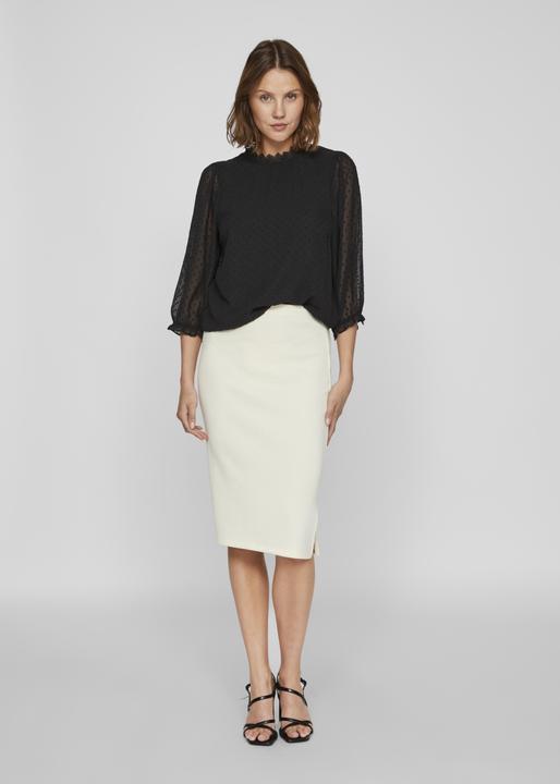 Actual product image Vila Dotted top with 3/4-length sleeves (34)
