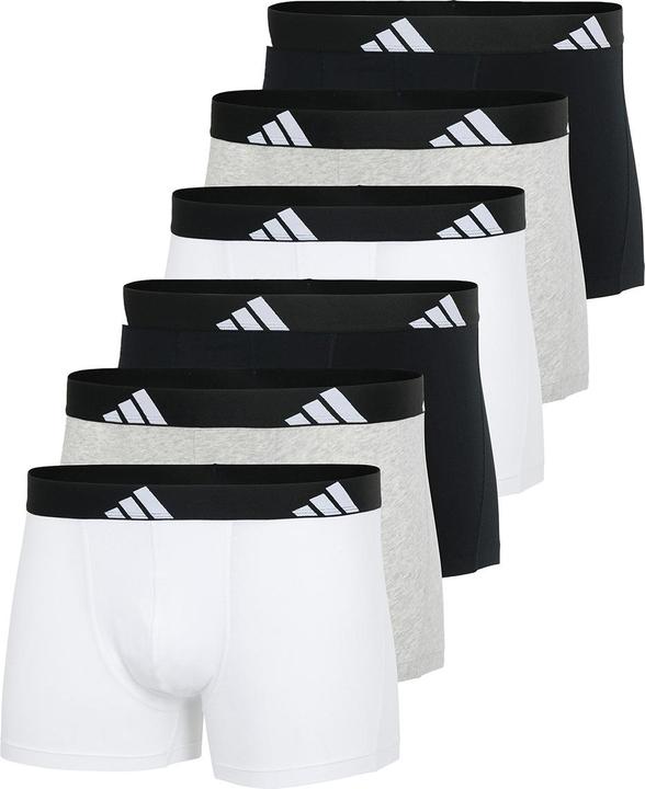 Produktbild adidas 6er Pack Active Flex Cotton Retro Short / Pant (XXL, 6er Pack)