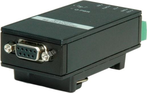 Actual product image Roline RS232 Extender over TP. DIN Rail