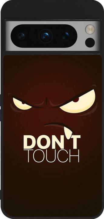 Actual product image PhoneLook Cover silicone black Angry Dont Touch (Google Pixel 8 Pro)