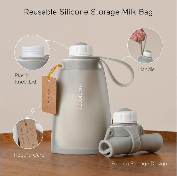 Image du produit Momcozy Sac de conservation du lait en silicone