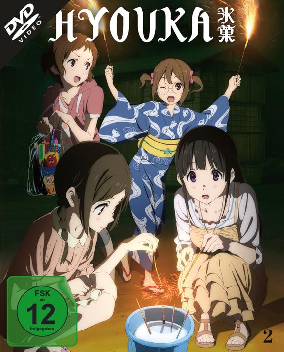 Hyouka Vol. 2 (Ep. 7-12 + OVA) (DVD) (DVD, German, Japanese)