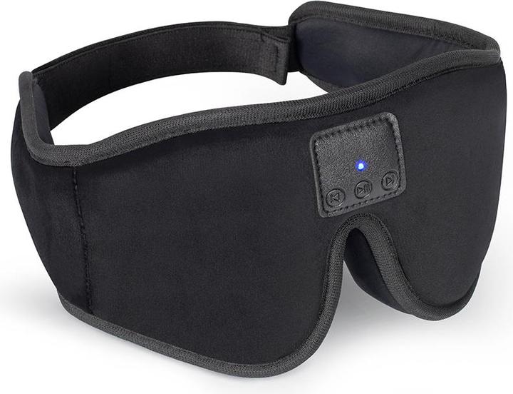 Livoo Bluetooth® compatible earphones sleeping mask (8 h, Wireless)
