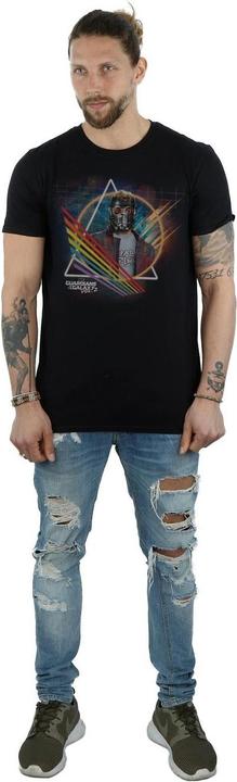 Immagine prodotto Guardians Of The Galaxy Neon Star Lord Masked Maglietta Uomo (L)