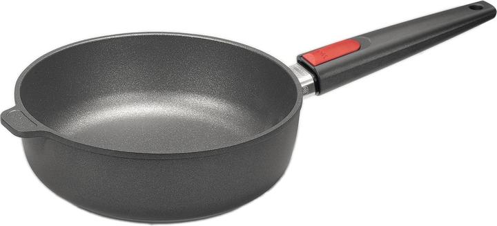 Immagine prodotto Woll Padella Nowo alta Ø 24 cm con manico (24 cm, Padella per friggere, Alluminio pressofuso)