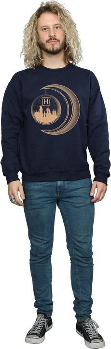 Actual product image Mens Hogwarts Moon Sweatshirt (M)