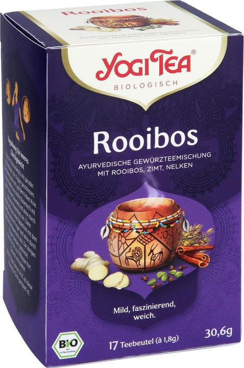 Actual product image Yogi Tea ROTBUSCH BIO, 17X1.8 g FBE (30.60 g)