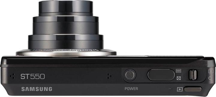 Produktbild Samsung ST550, 12MP, 4.6x WW-Zoom, Dual Display, Schwarz (1/2,3'')