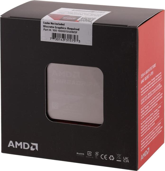 Immagine prodotto AMD Ryzen Threadripper 7980X (sTR5, 3.20 GHz, 64 -Core)