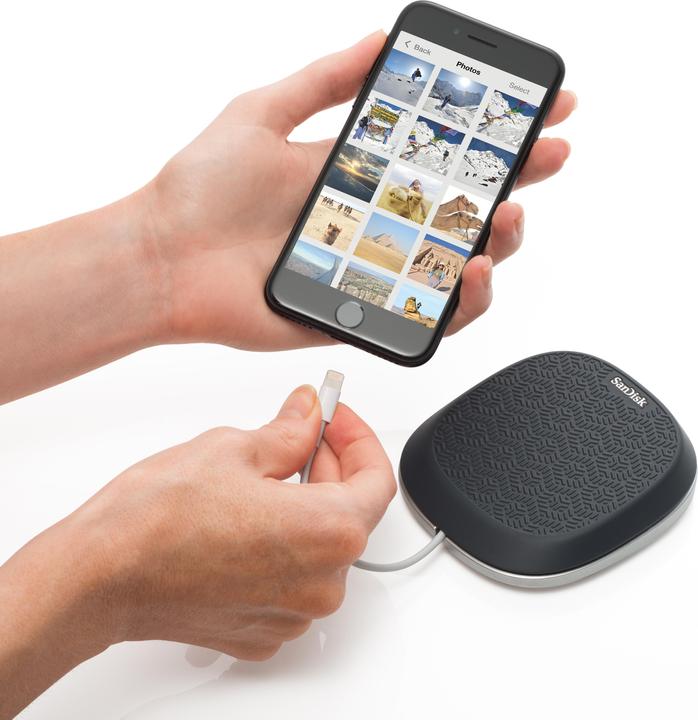 Actual product image SanDisk iXpand Base 256GB (256 GB, USB 2.0, Lightning)