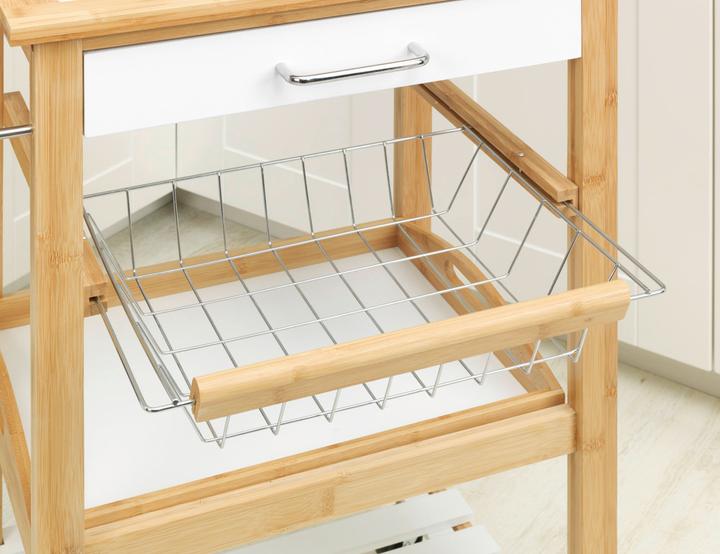 Actual product image Wenko Kitchen Trolley Finja