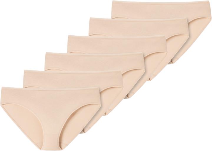 Actual product image Schiesser Pack of 6 95/5 Organic Tai Briefs (36, S, pack of 6)