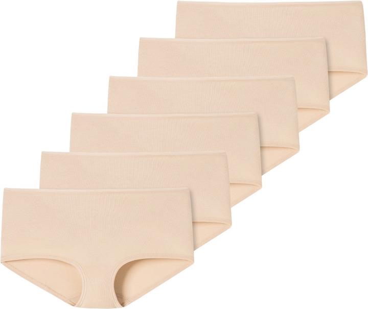 Actual product image Schiesser Pack of 6 95/5 Organic Shorts (38, M, pack of 6)