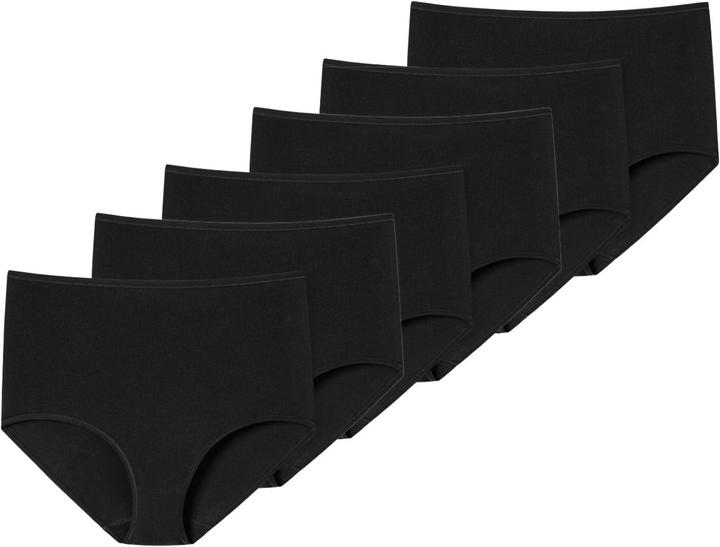 Actual product image Schiesser Pack of 6 95/5 Organic Maxi Briefs (42, XL, pack of 6)