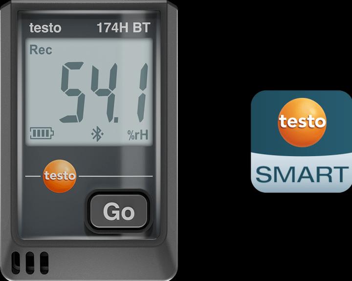 Produktbild Testo Mini-Datenlogger 174 H / Bluetooth®
