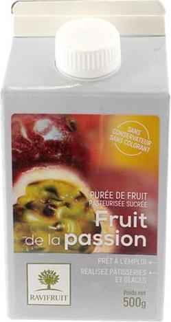 Ravifruit Fruit puree - passion fruit 500g