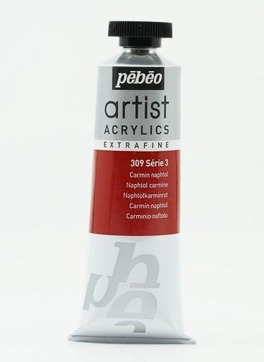 Produktbild Pebeo Artist Acrylics Extrafein Acrylfarben (Naphtalkarminrot, 37 ml)
