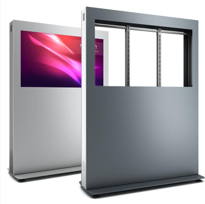 Image du produit DSS Stèle d'intérieur Landscape, écran 32", noir