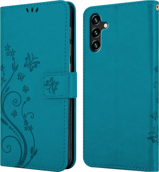 Actual product image Cadorabo Flower Book cover (Samsung Galaxy A13 5G)