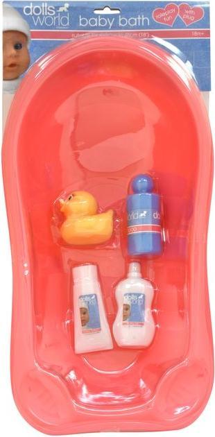 Actual product image Dolls World idee+spiel dolls bath set