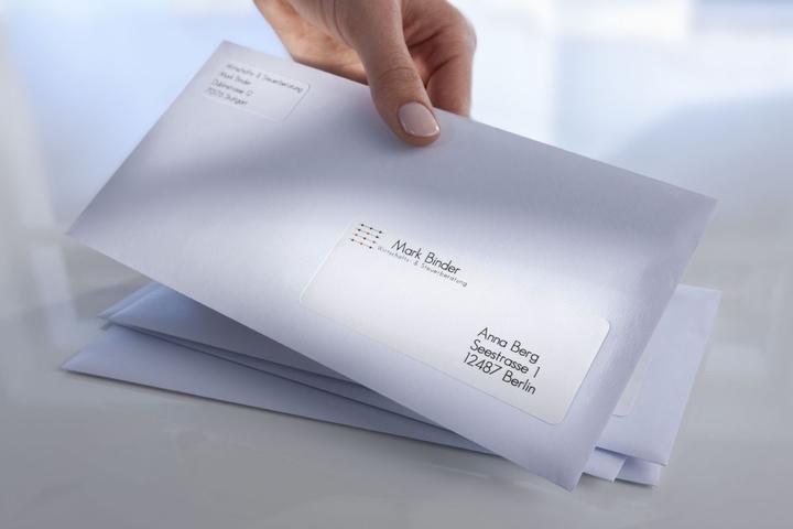 Actual product image Avery Address labels L7160-250 White A4