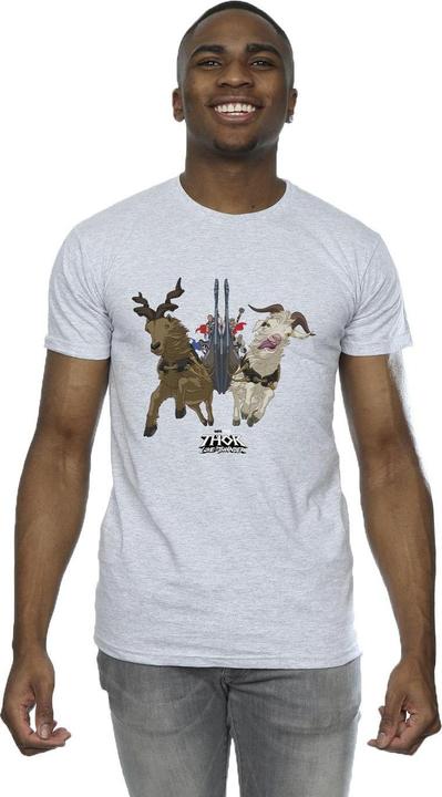 Produktbild Thor Love And Thunder Viking Ship TShirt (XL)