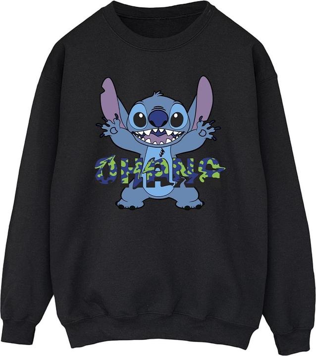 Immagine prodotto Disney Lilo And Stitch Ohana Blue Glitch Felpa Uomo (M)