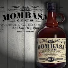 Actual product image Mombasa Club London Dry Premium Gin (1 x 70 cl)