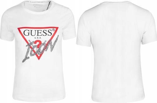 Guess Damen T-Shirt Icon Tee (XS)