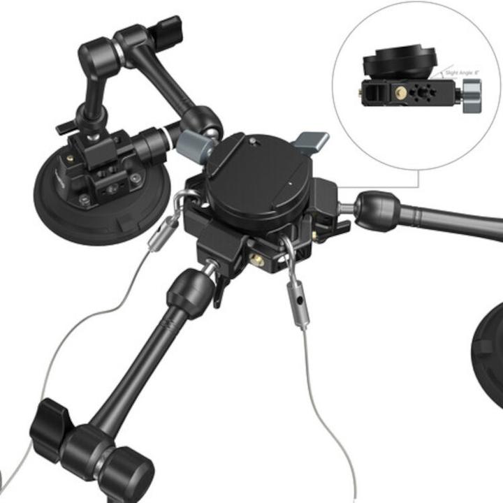 Actual product image SmallRig Suction Cup Camera Support Kit SC-15K for Vehicle Shooting 3565B