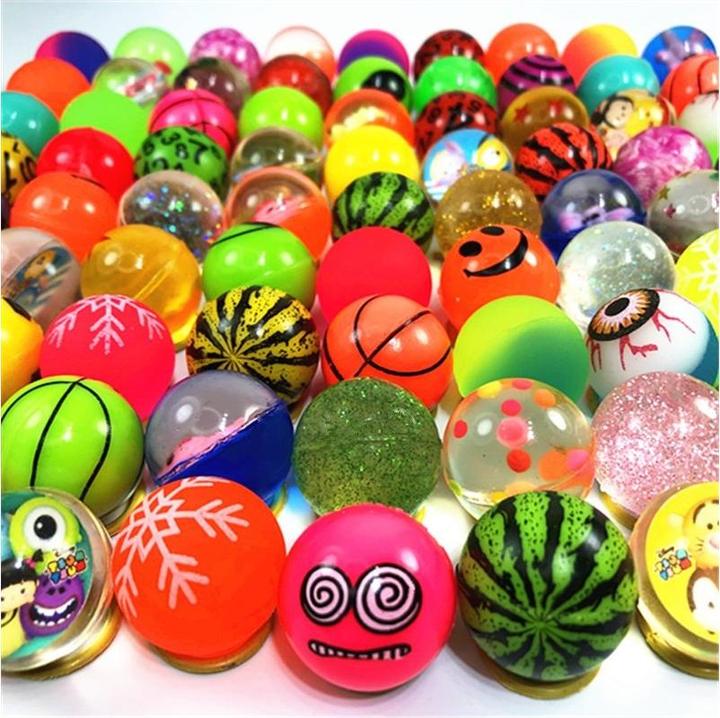 Immagine prodotto I Am Creative Gummi Ball Bouncing Hüpfball Mitgebsel Flummi- Assortiert (100er Set) Ø25mm