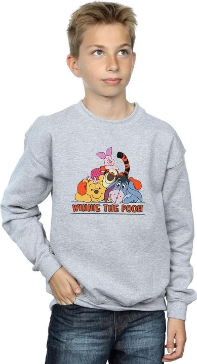 Actual product image Disney Boys Winnie The Pooh Group Sweatshirt (152, 158)
