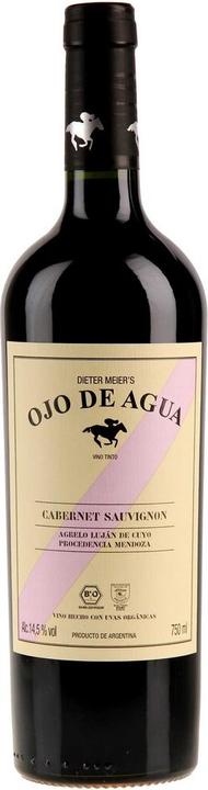 Actual product image Ojo de Agua - Dieter Meier Cabernet Sauvignon Ojo de Agua Organic Dieter Meier Mendoza Argentina (1 x 75 cl, 2021)