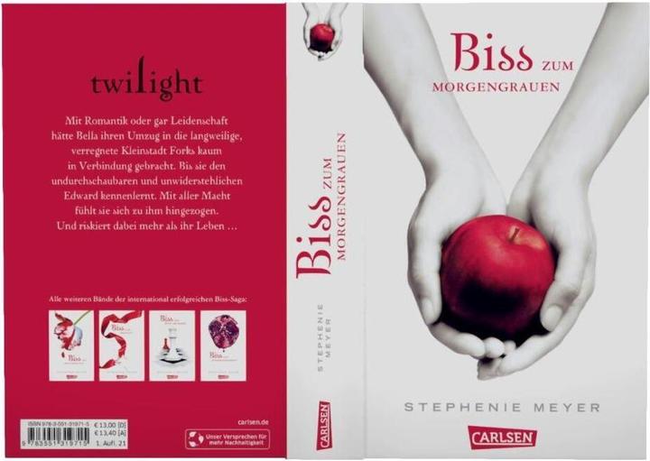 Produktbild Biss zum Morgengrauen (Bella und Edward 1) (Karsten Kredel, Stephenie Meyer, Deutsch)