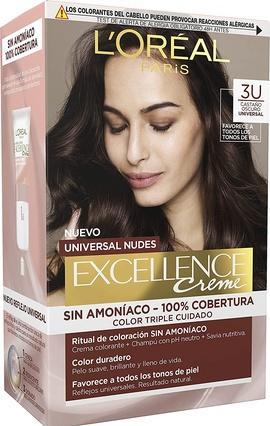 L'Oréal Paris Excellence Creme Universal Nudes 3U Dark Brunette Haarfärbemittel