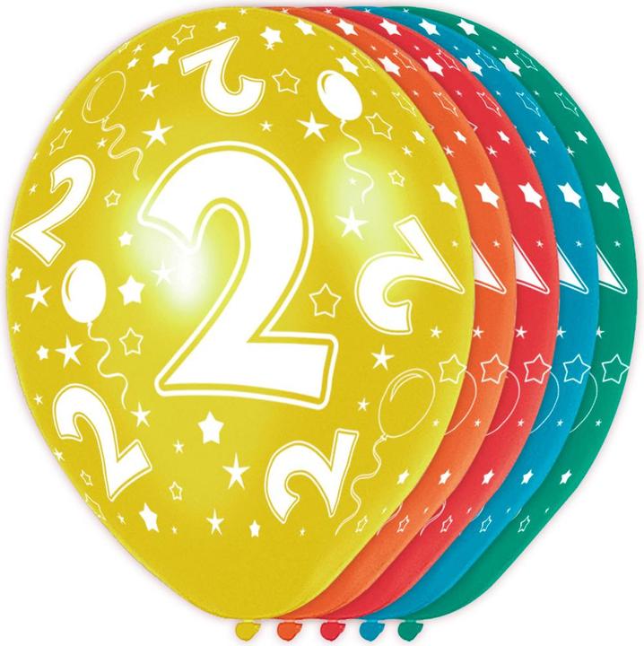 Immagine prodotto Folat Palloncini 2° compleanno
