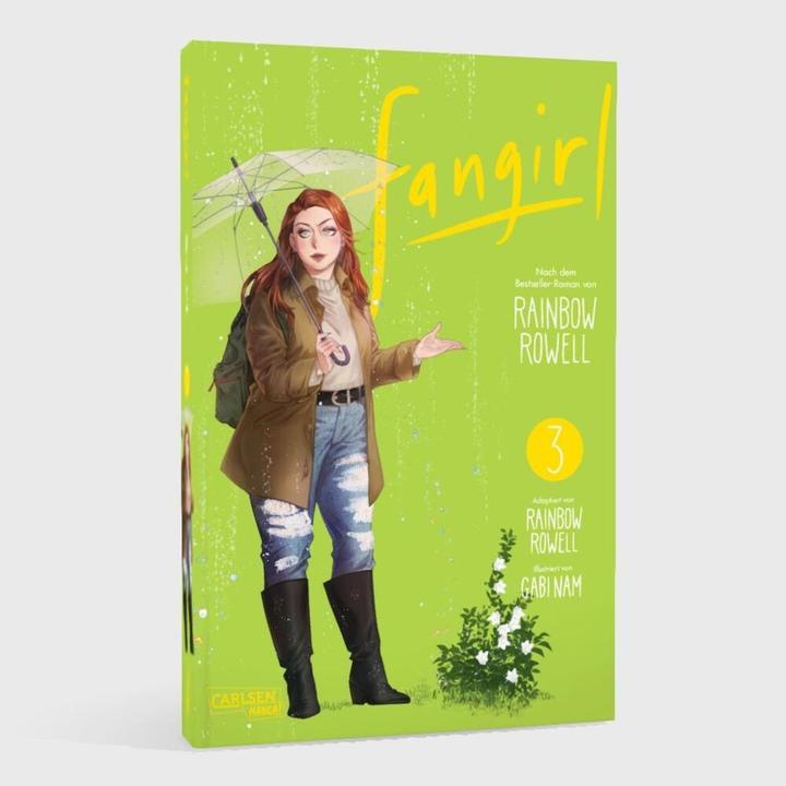 Actual product image Fangirl 3 (German, Gabi Nam, Rainbow Rowell, 2024)